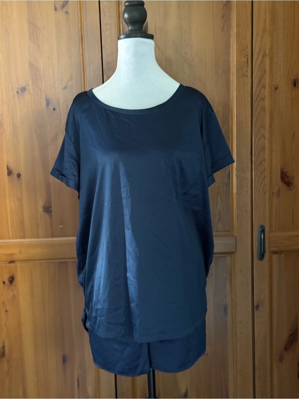 stars above Navy Short Sleeve Pajama/Lounge Set Size L